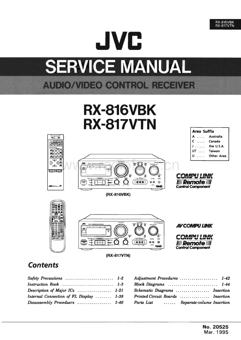 Jvc-RX-817-VTN-Service-Manual电路原理图.pdf_第1页