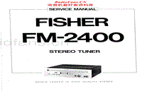 Fisher-FM-2400-Service-Manual电路原理图.pdf