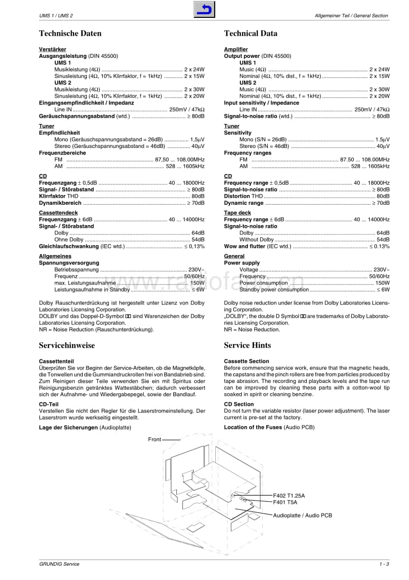 Grundig-UMS-1-Service-Manual电路原理图.pdf_第3页