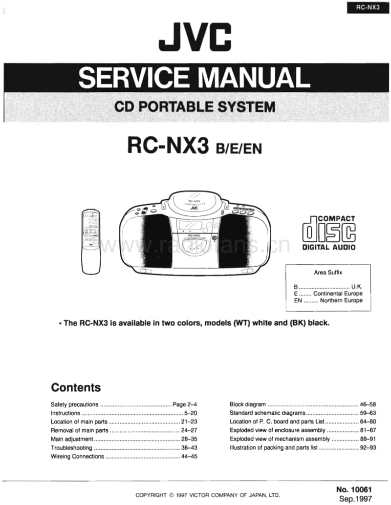 Jvc-RCNX-3-Service-Manual电路原理图.pdf_第1页