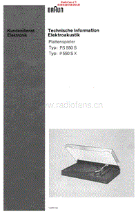 Braun-P-550-SX-Service-Manual电路原理图.pdf