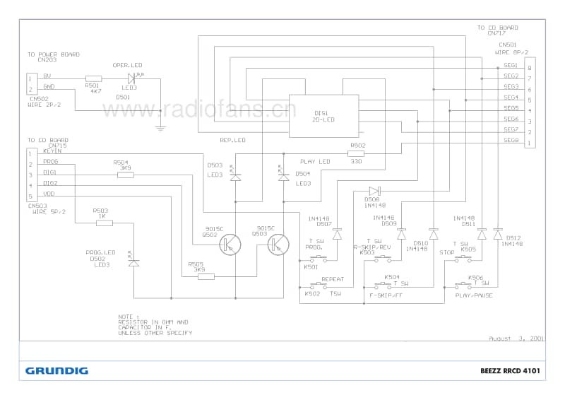 Grundig-BEEZZ-RRCD-4101-Service-Manual电路原理图.pdf_第3页