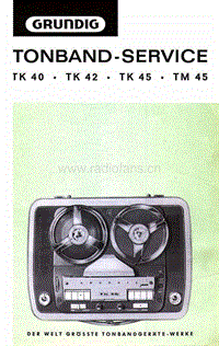 Grundig-TK-40-Service-Manual电路原理图.pdf