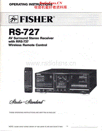 Fisher-RS-727-Service-Manual电路原理图.pdf