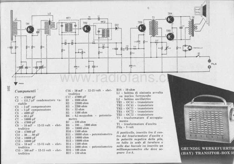 Grundig-Transistor-Box-59-Schematic电路原理图.pdf_第1页