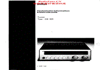 Braun-CE-501-Service-Manual电路原理图.pdf