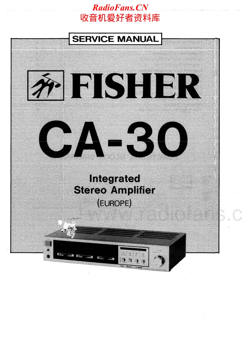 Fisher-CA-30-Service-Manual电路原理图.pdf_第1页