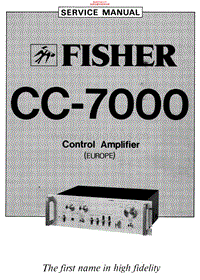Fisher-CC-7000-Service-Manual电路原理图.pdf