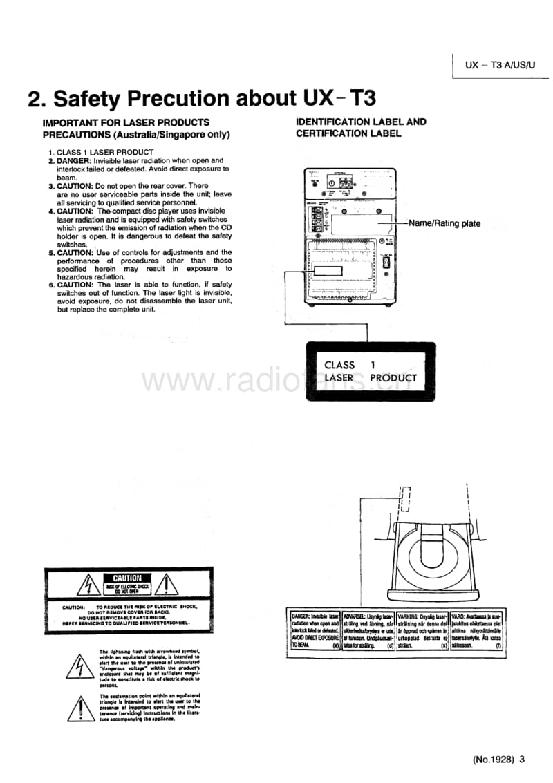 Jvc-UXT-3-Service-Manual电路原理图.pdf_第3页