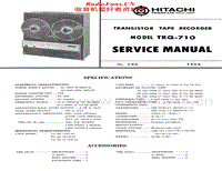 Hitachi-TRQ-710-Service-Manual电路原理图.pdf