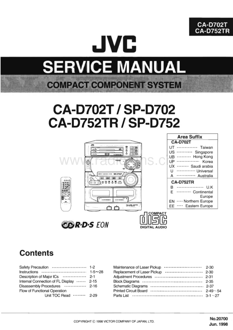 Jvc-SPD-752-Service-Manual电路原理图.pdf_第1页