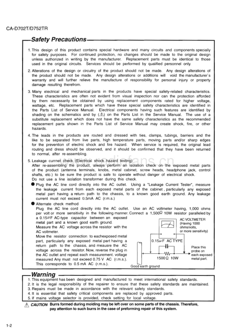 Jvc-SPD-752-Service-Manual电路原理图.pdf_第2页
