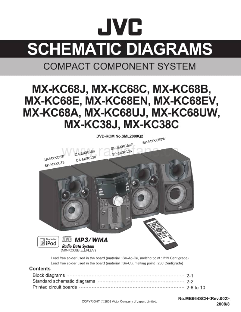 Jvc-MXKC-38-Schematic电路原理图.pdf_第1页