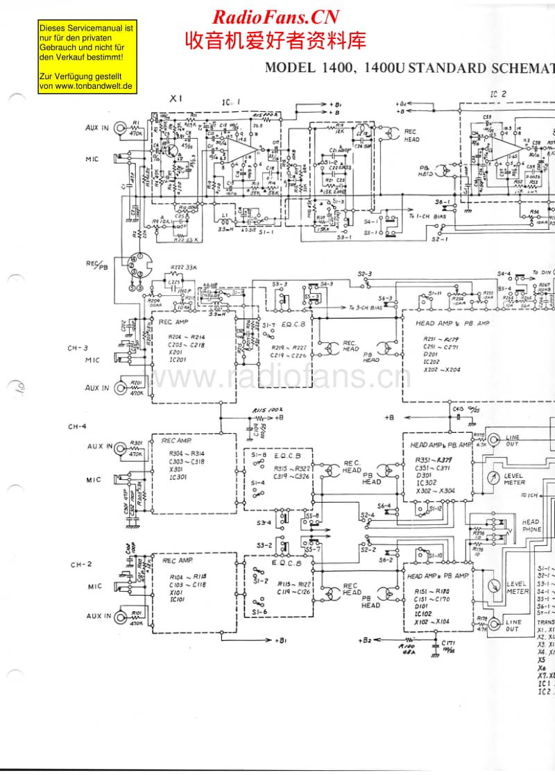 Jvc-1400-U-Schematic电路原理图.pdf_第1页