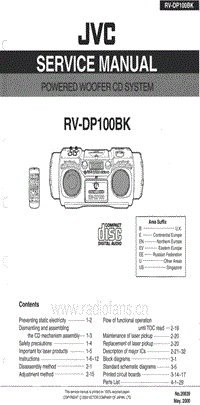 Jvc-RVDP-100-Service-Manual电路原理图.pdf