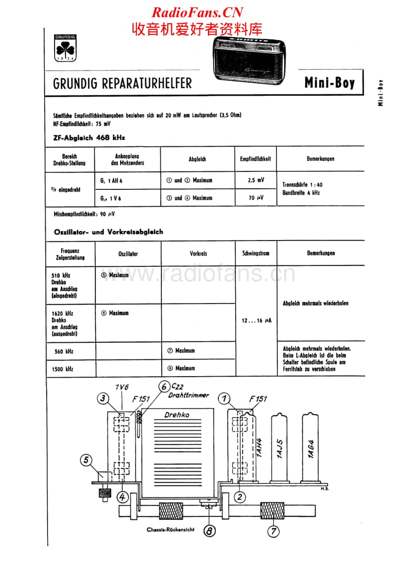 Grundig-Miniboy-1954-Schematic电路原理图.pdf_第1页
