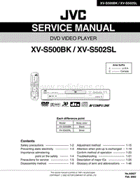 Jvc-XVS-502-SL-Service-Manual电路原理图.pdf