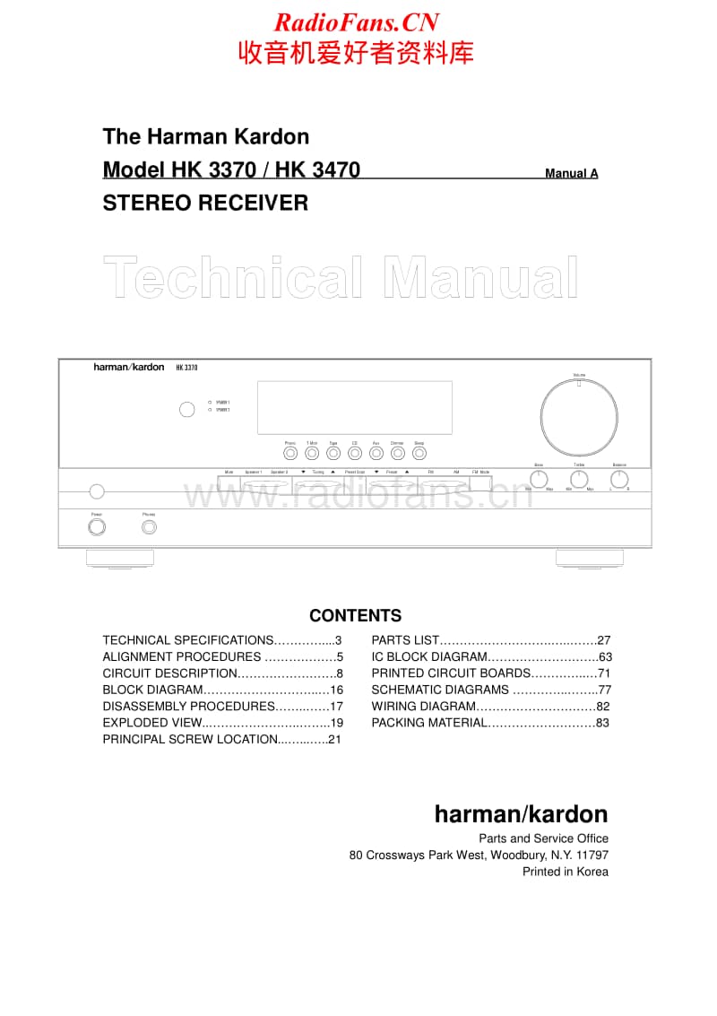 Harman-Kardon-HK-3370-Service-Manual电路原理图.pdf_第1页