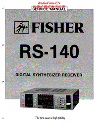 Fisher-RS-140-Service-Manual电路原理图.pdf