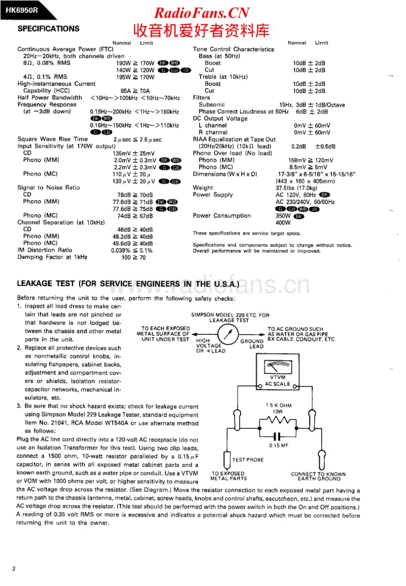 Harman-Kardon-HK-6950-R-Service-Manual电路原理图.pdf_第2页