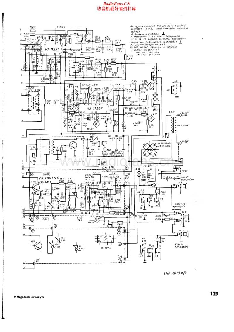 Hitachi-TRK-8010-Schematic电路原理图.pdf_第2页