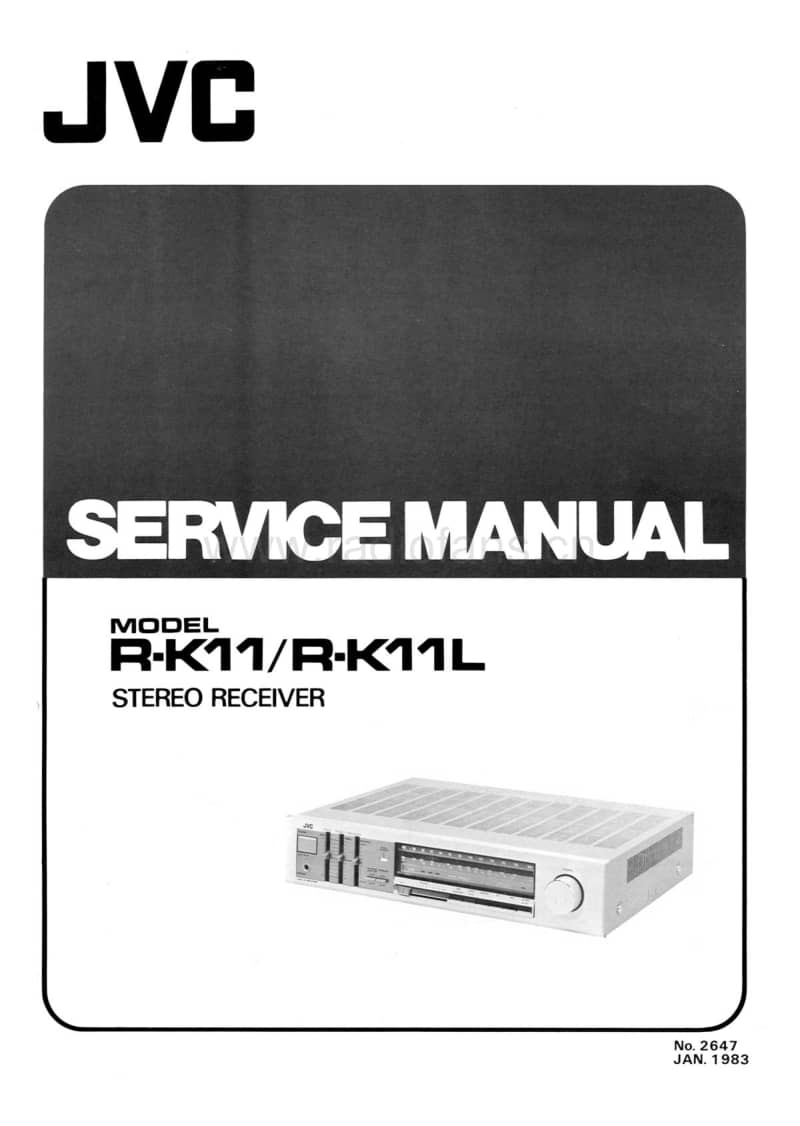 Jvc-RK-11-L-Service-Manual电路原理图.pdf_第1页