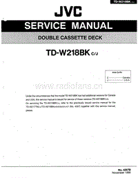 Jvc-TDW-218-BK-Service-Manual电路原理图.pdf