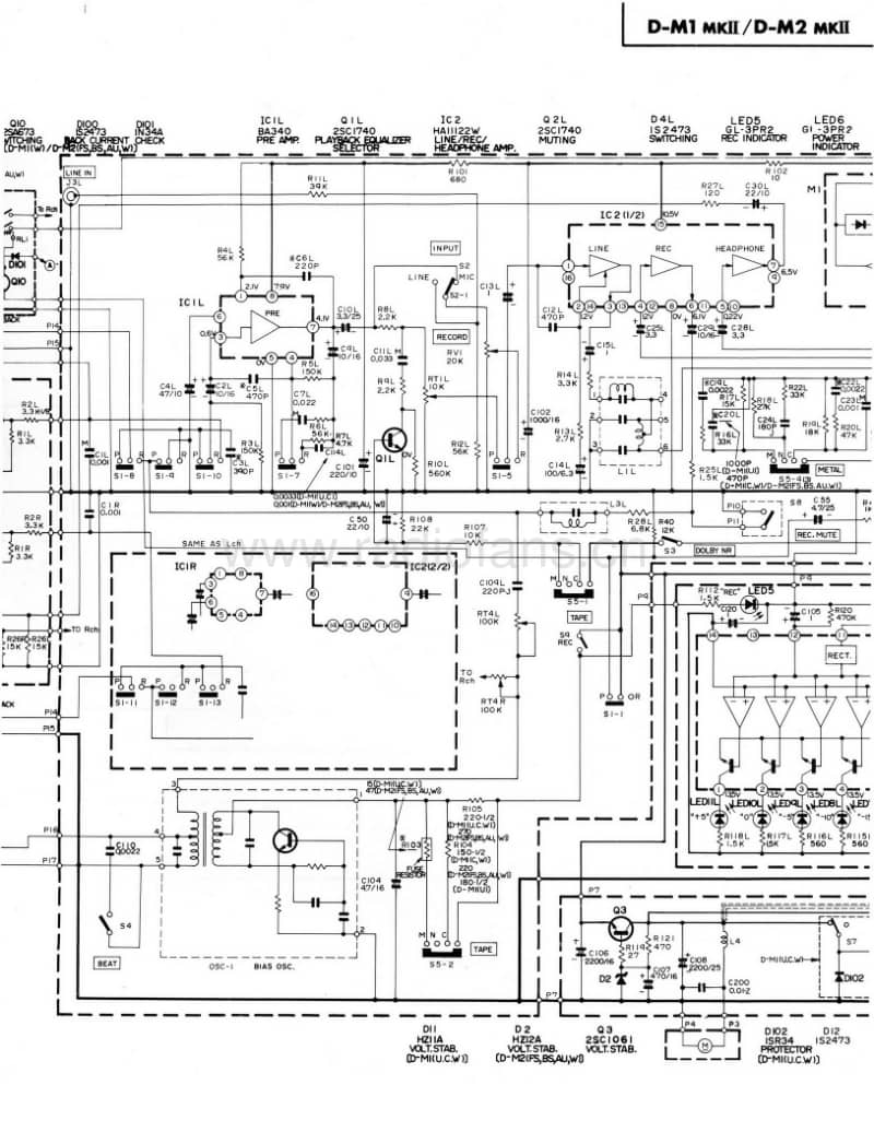 Hitachi-DM-1-Mk2-Schematic电路原理图.pdf_第3页