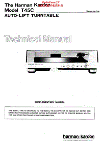 Harman-Kardon-T-45-C-Service-Manual电路原理图.pdf