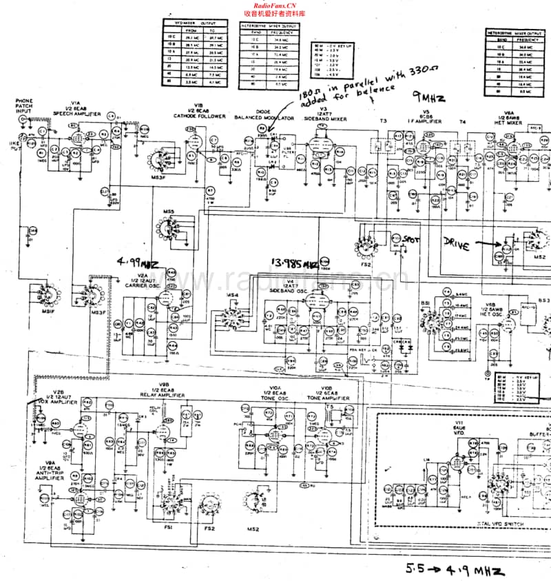 Heathkit-HX-10-Schematic电路原理图.pdf_第1页