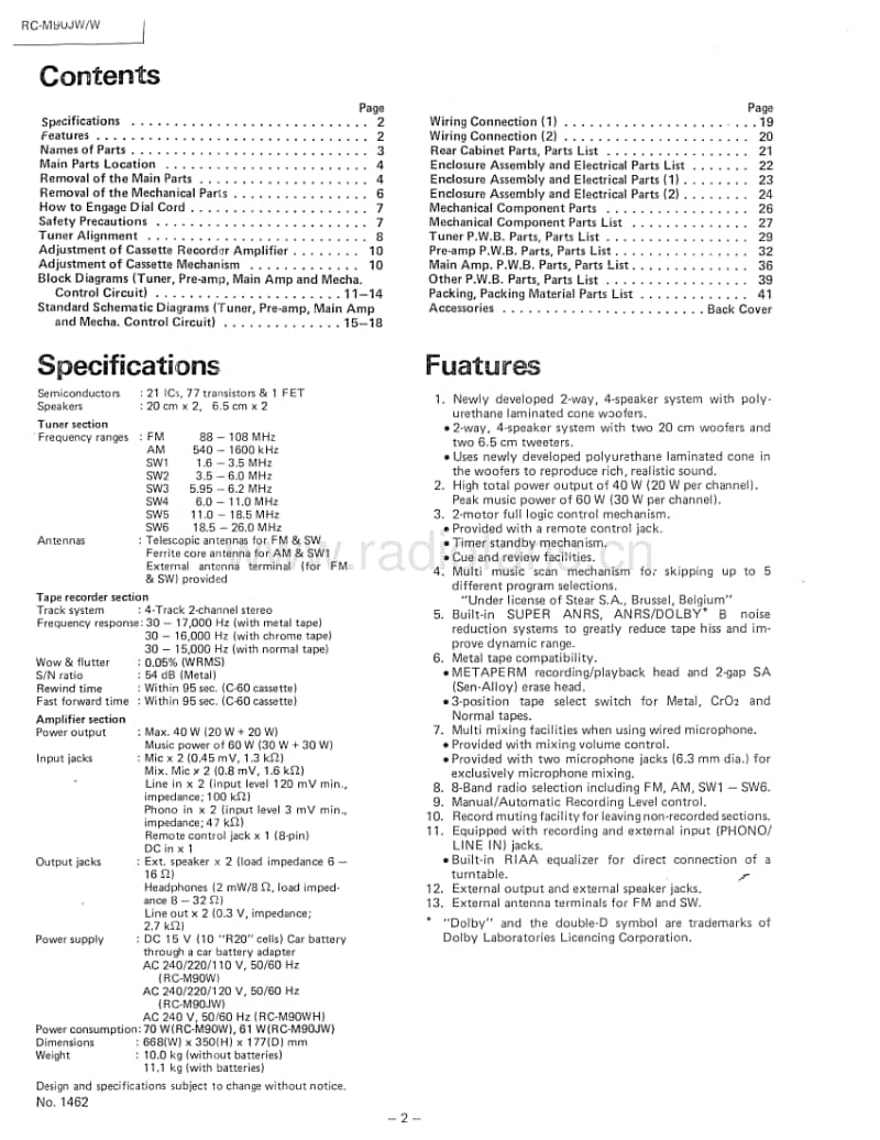 Jvc-RCM-90-Service-Manual电路原理图.pdf_第3页