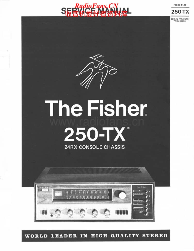 Fisher-250-TX-Service-Manual电路原理图.pdf_第1页