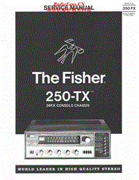 Fisher-250-TX-Service-Manual电路原理图.pdf