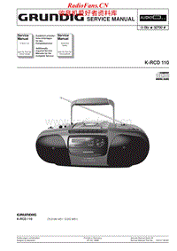 Grundig-KRCD-110-Service-Manual电路原理图.pdf
