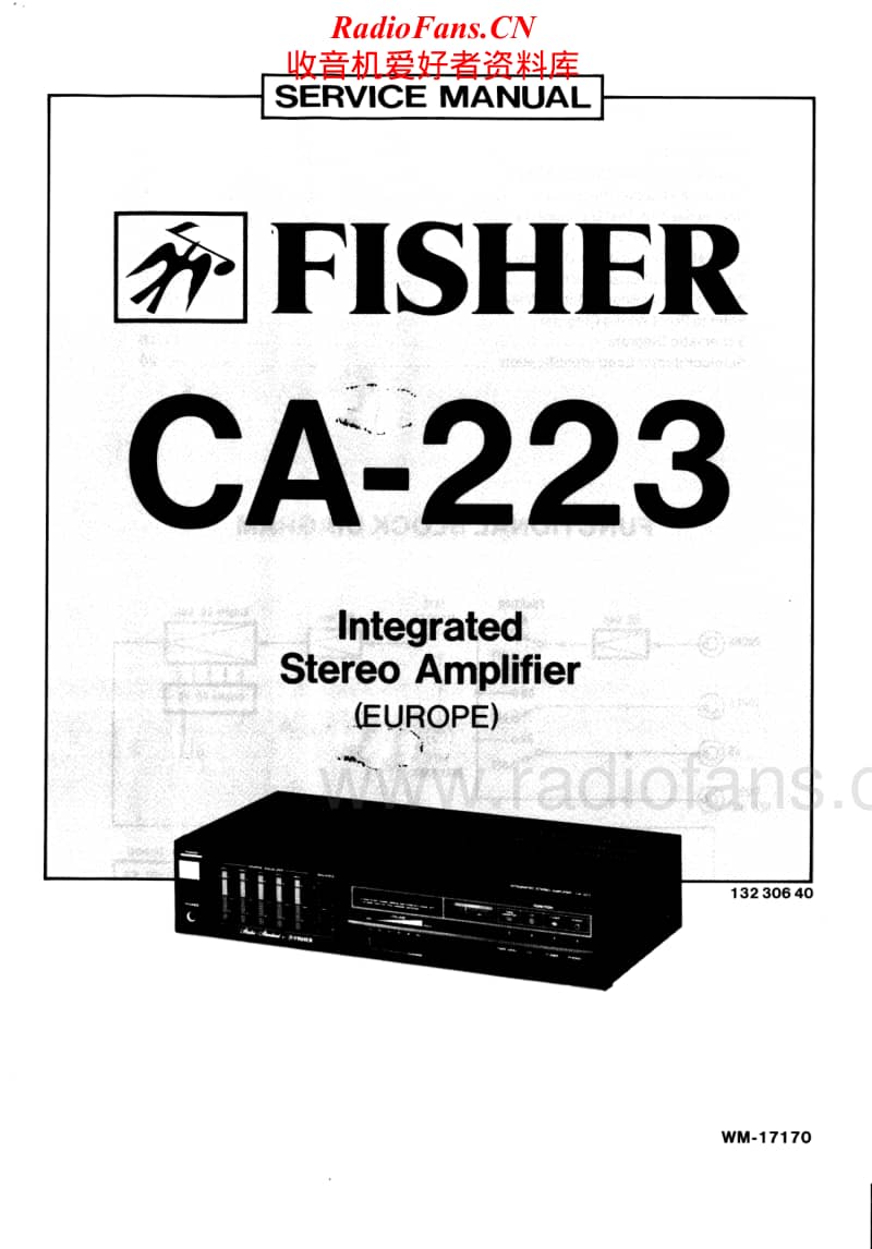 Fisher-CA-223-Service-Manual电路原理图.pdf_第1页