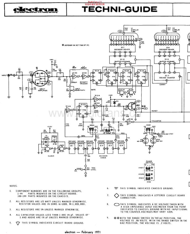 Heathkit-IB-101-Schematic电路原理图.pdf_第1页