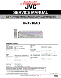 Jvc-HRXV-10-AG-Service-Manual电路原理图.pdf