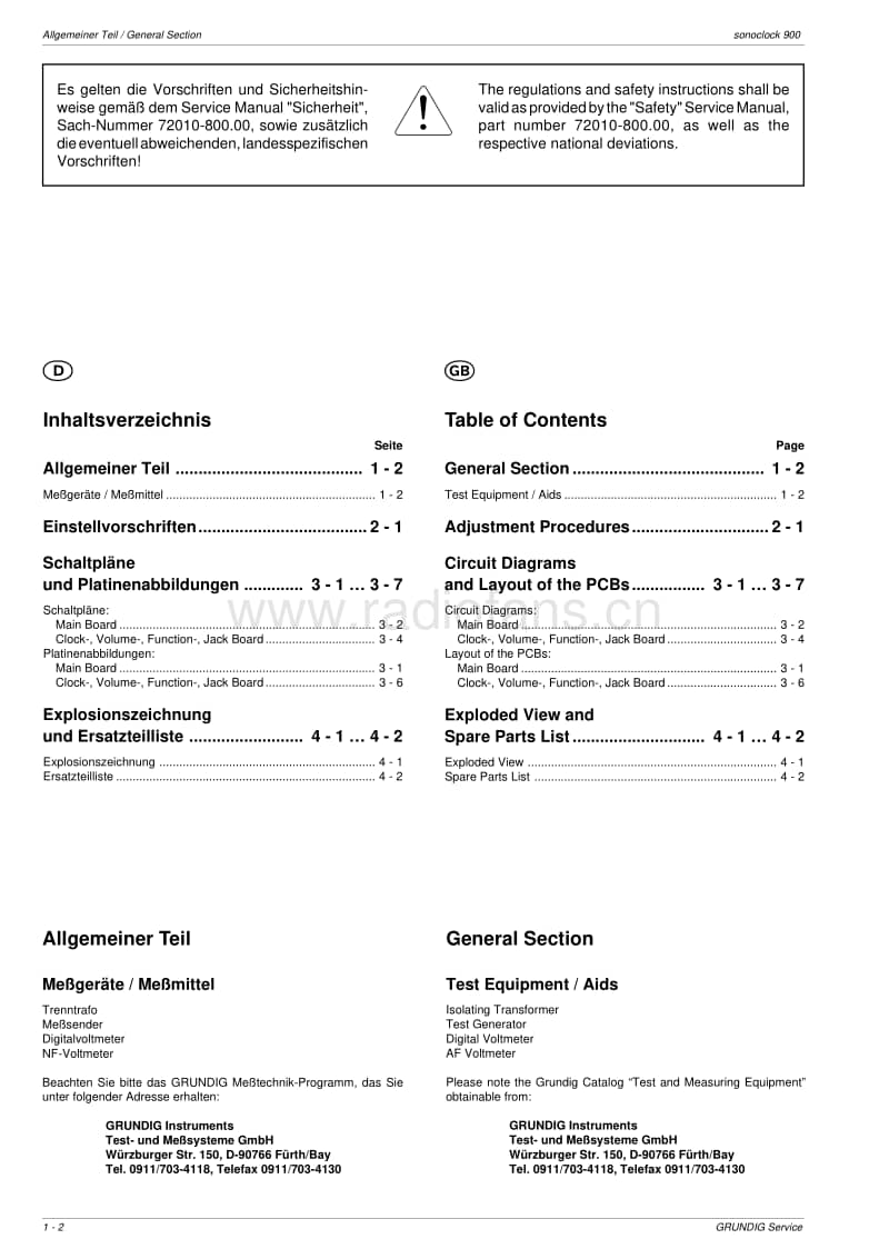 Grundig-Sonoclock-900-Service-Manual电路原理图.pdf_第2页