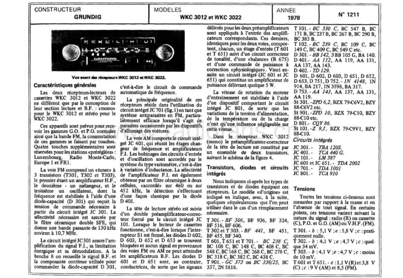 Grundig-WKC-3012-WKC-3022-Service-Manual电路原理图.pdf_第1页