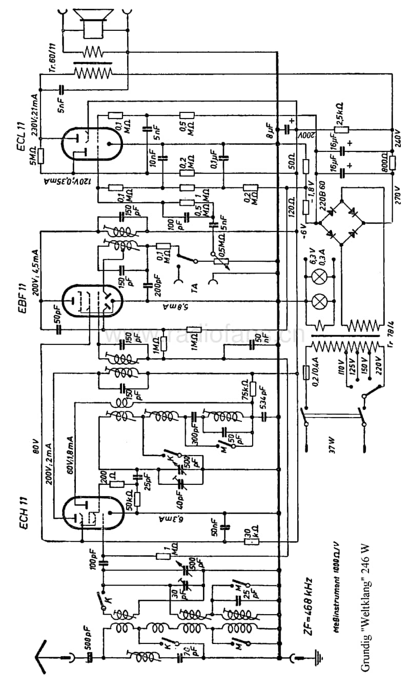 Grundig-WELTKLANG-246-W-Schematic-2电路原理图.pdf_第1页