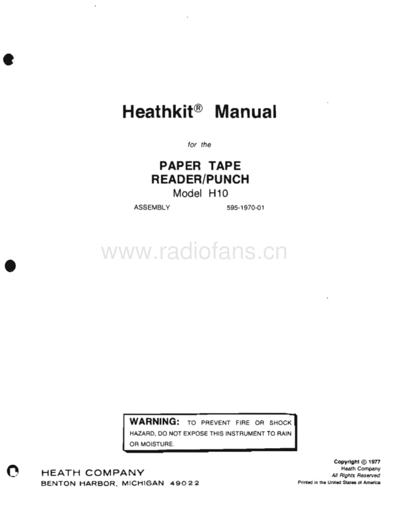 Heathkit-H-10-Schematic-Manual电路原理图.pdf_第3页