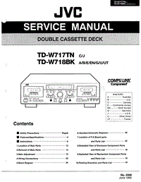 Jvc-TDW-717-TN-Service-Manual电路原理图.pdf