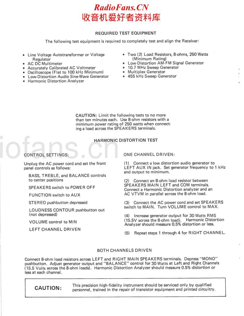 Fisher-332-Service-Manual电路原理图.pdf_第2页