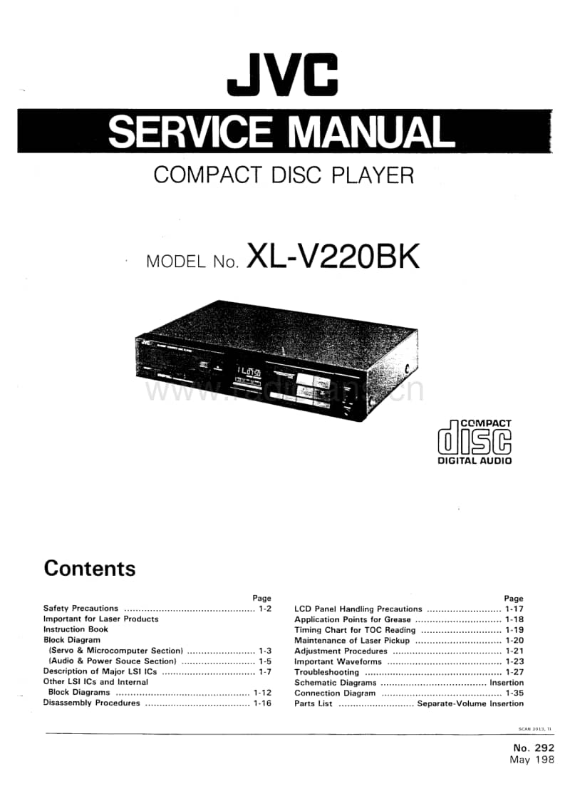 Jvc-XLV-220-BK-Service-Manual电路原理图.pdf_第1页