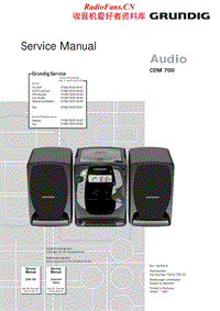 Grundig-CDM-700-Service-Manual电路原理图.pdf