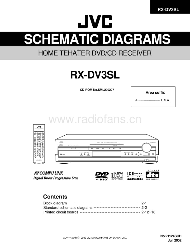 Jvc-RXDV-3-SL-Schematic电路原理图.pdf_第1页