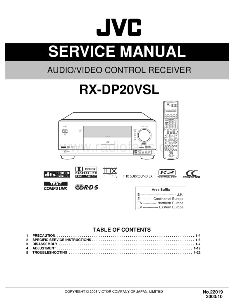 Jvc-RXDP-20-VSL-Service-Manual电路原理图.pdf_第1页