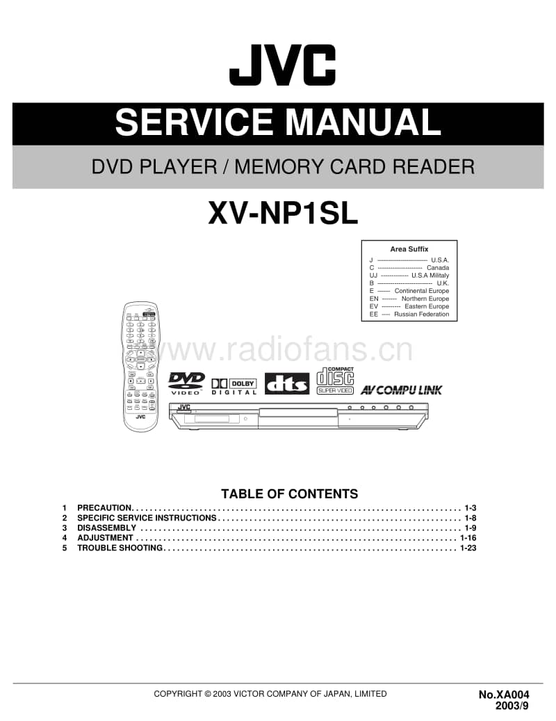 Jvc-XVNP-1-SL-Service-Manual电路原理图.pdf_第1页