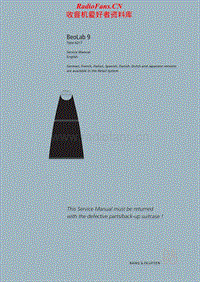 Bang-Olufsen-Beolab_9-Service-Manual(1)电路原理图.pdf