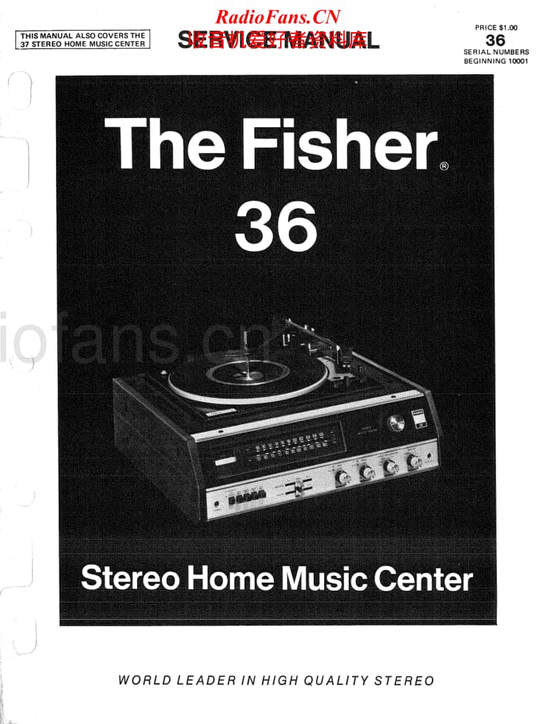 Fisher-36-Service-Manual电路原理图.pdf_第1页